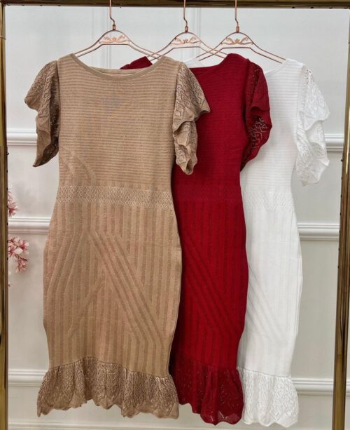Vestido de tricô Glow - Imagem 4