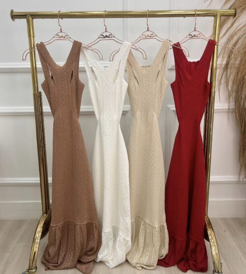 Vestido de tricô Glamour - Imagem 4