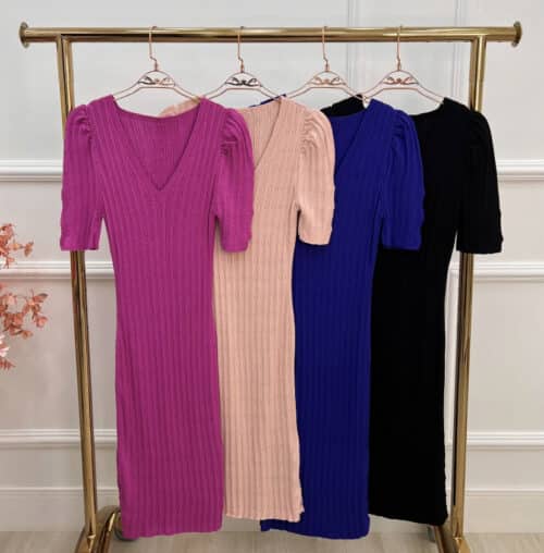 Vestido de tricô Paulinha - Imagem 3