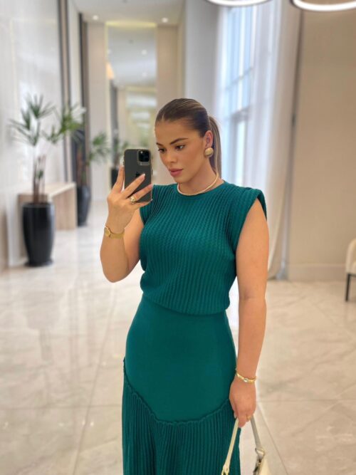 Vestido de tricô Ayla - Imagem 3
