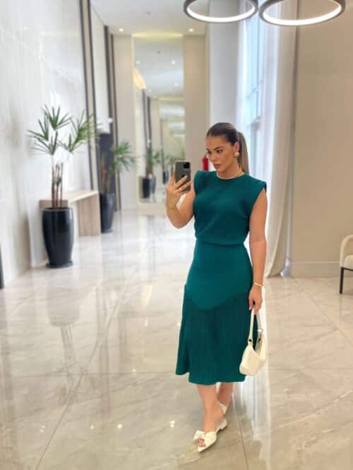 Vestido de tricô Ayla - Imagem 2