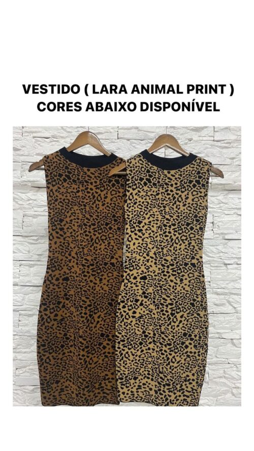 Vestido Lara animal print