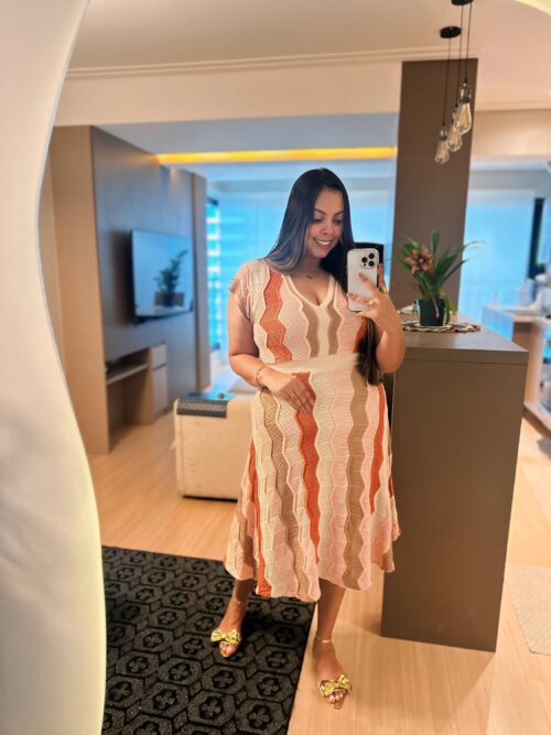Vestido de tricô Olívia - Imagem 2