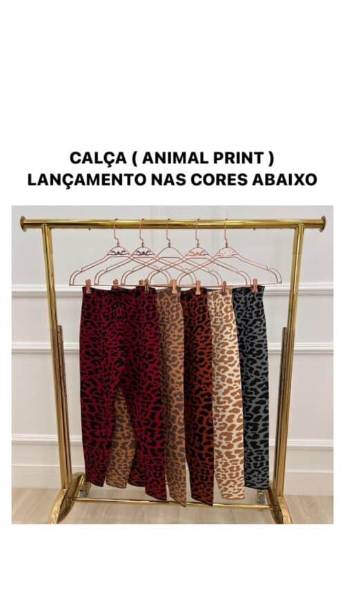 Calça Animal Print