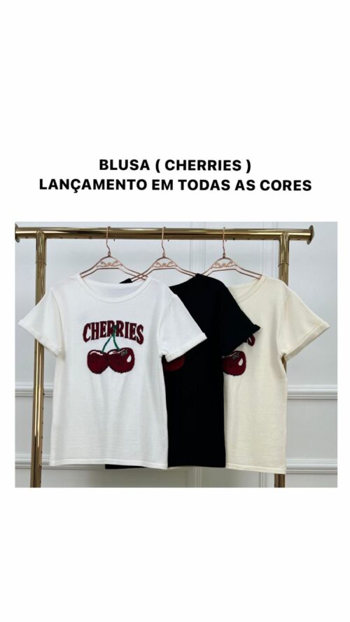 Blusa Cherries