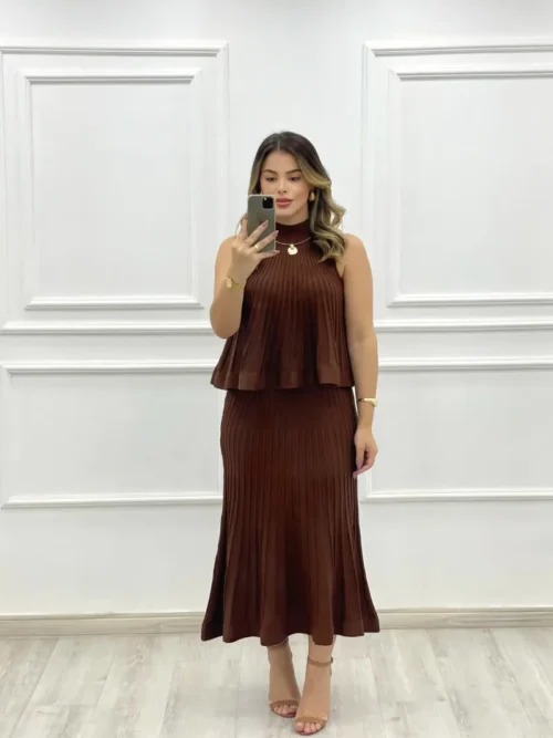 Conjunto Milena Plissado - Imagem 11