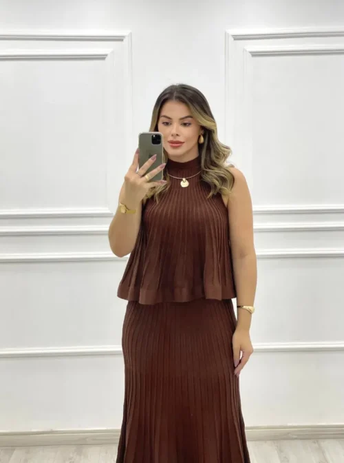Conjunto Milena Plissado - Imagem 10