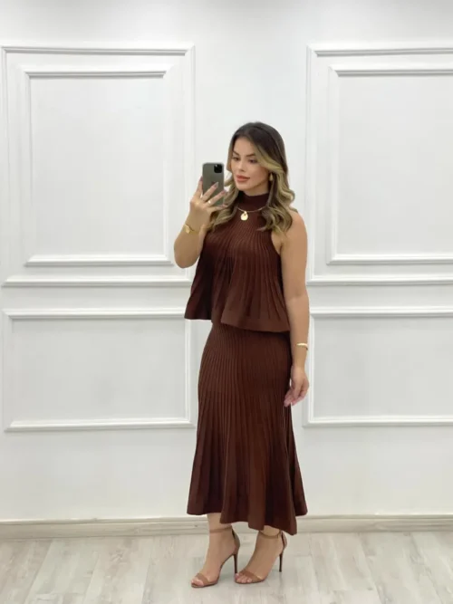 Conjunto Milena Plissado - Imagem 9