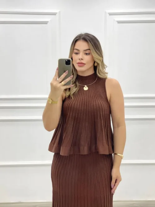 Conjunto Milena Plissado - Imagem 8