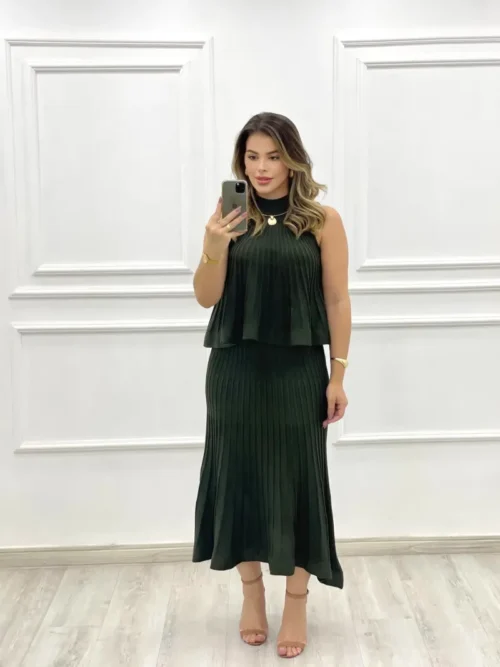 Conjunto Milena Plissado - Imagem 6