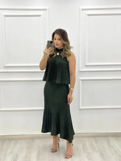 Conjunto Milena Plissado - Imagem 5