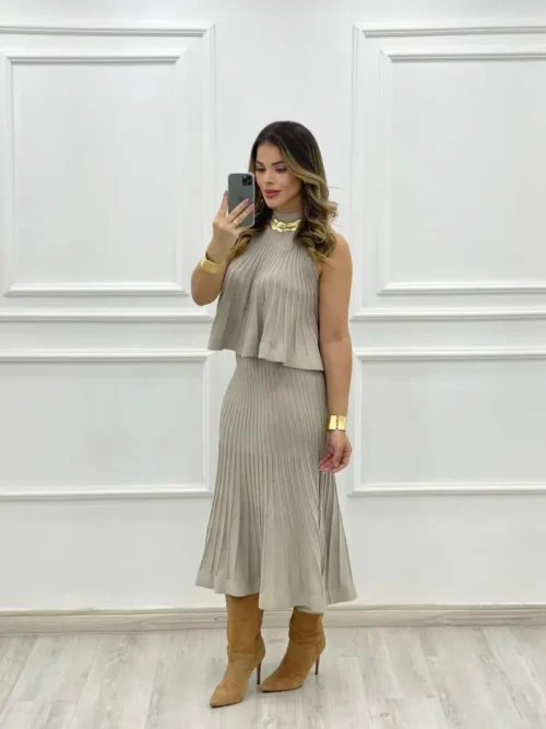 Conjunto Milena Plissado - Imagem 3